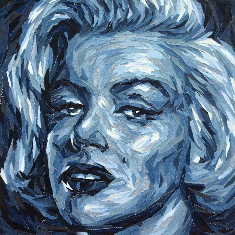 한유라 유튜브에 달린 정형돈 댓글버려진 청바지로 만든 사실적인 초상화 | 인스티즈