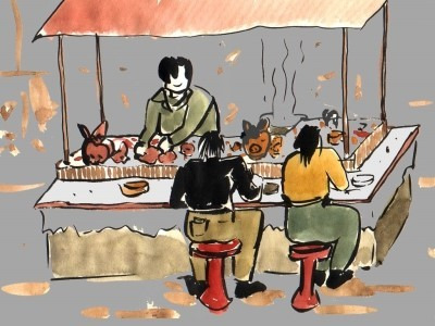 포장마차 이미지