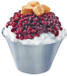 팥빙수 이미지