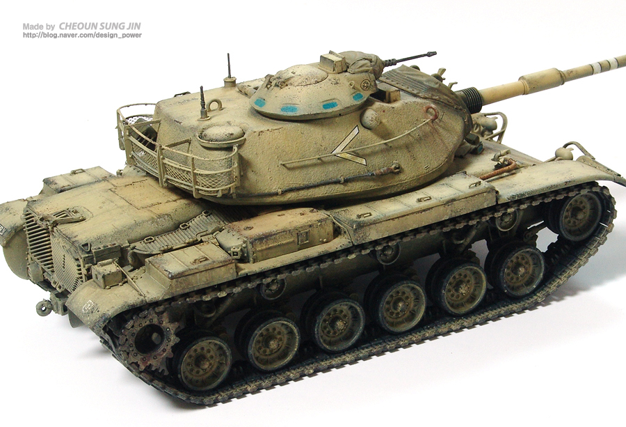 M60A1 PATTON (IDF) 전차 프라모델 완성작 - 오토/스케일 갤러리 - 프라모델 튜닝타임즈