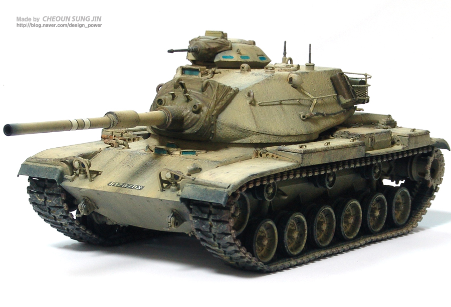 M60A1 PATTON (IDF) 전차 프라모델 완성작 - 오토/스케일 갤러리 - 프라모델 튜닝타임즈