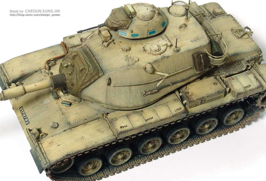 M60A1 PATTON (IDF) 전차 프라모델 완성작 - 오토/스케일 갤러리 - 프라모델 튜닝타임즈