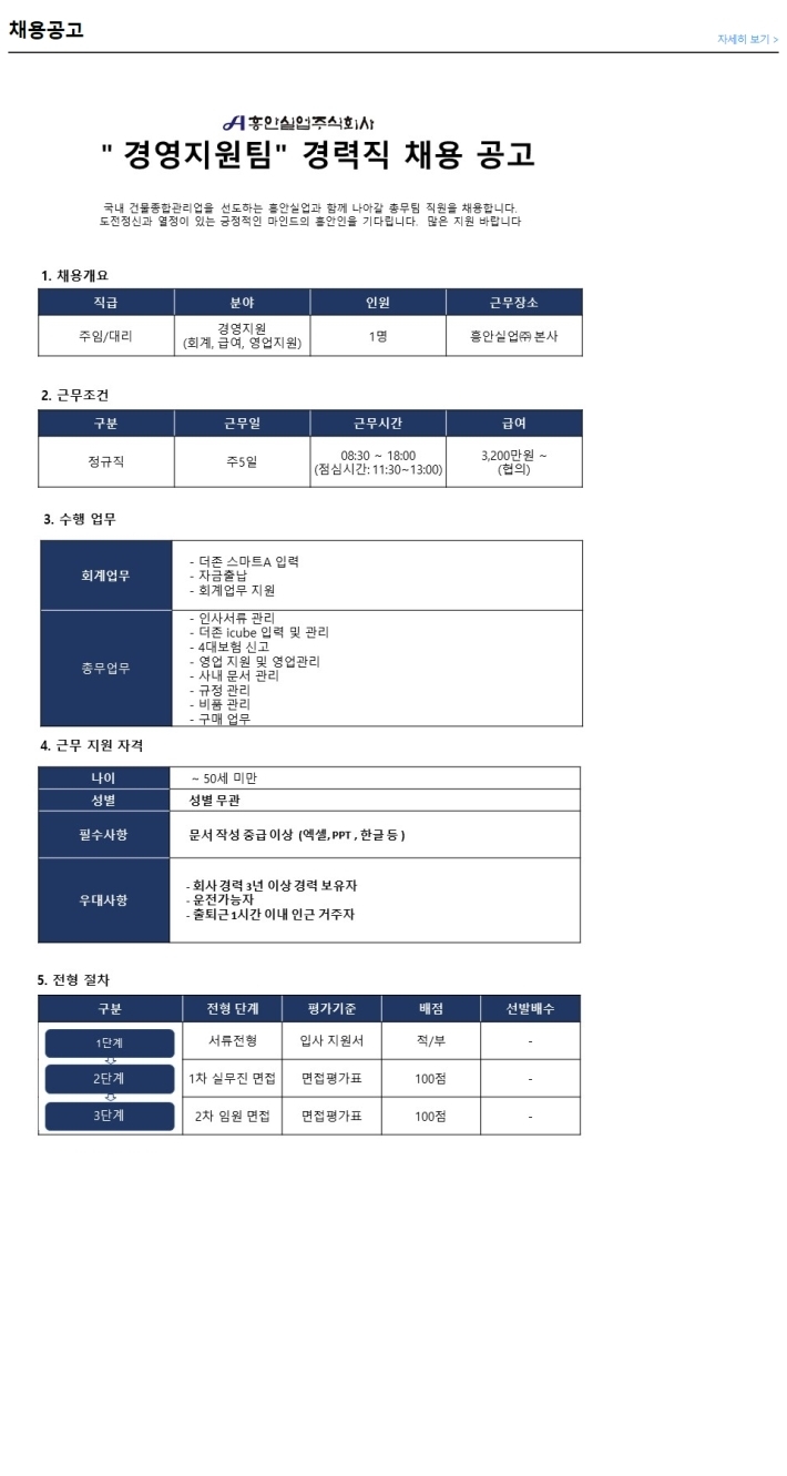 흥안실업(주) 이미지