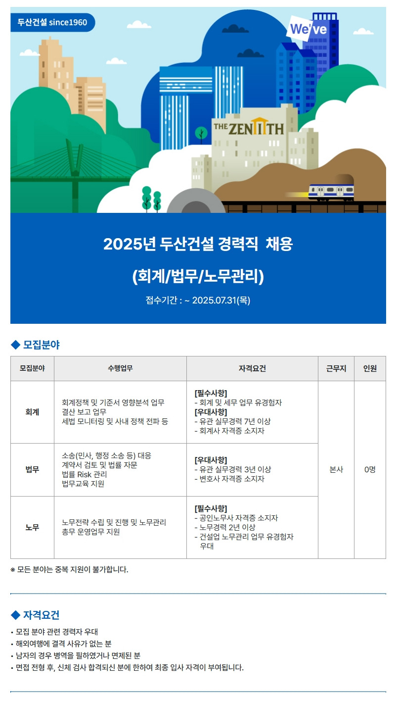 두산건설(주) 이미지