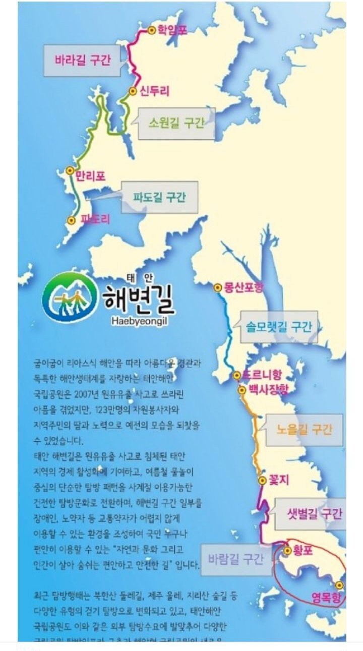 제614차 정기산행 안내 (안면도 태안해변길7코스) - ───:★:산행♡신청방 - 성남 산울림 산악회 제614차 정기산행 안내 (안면도... 