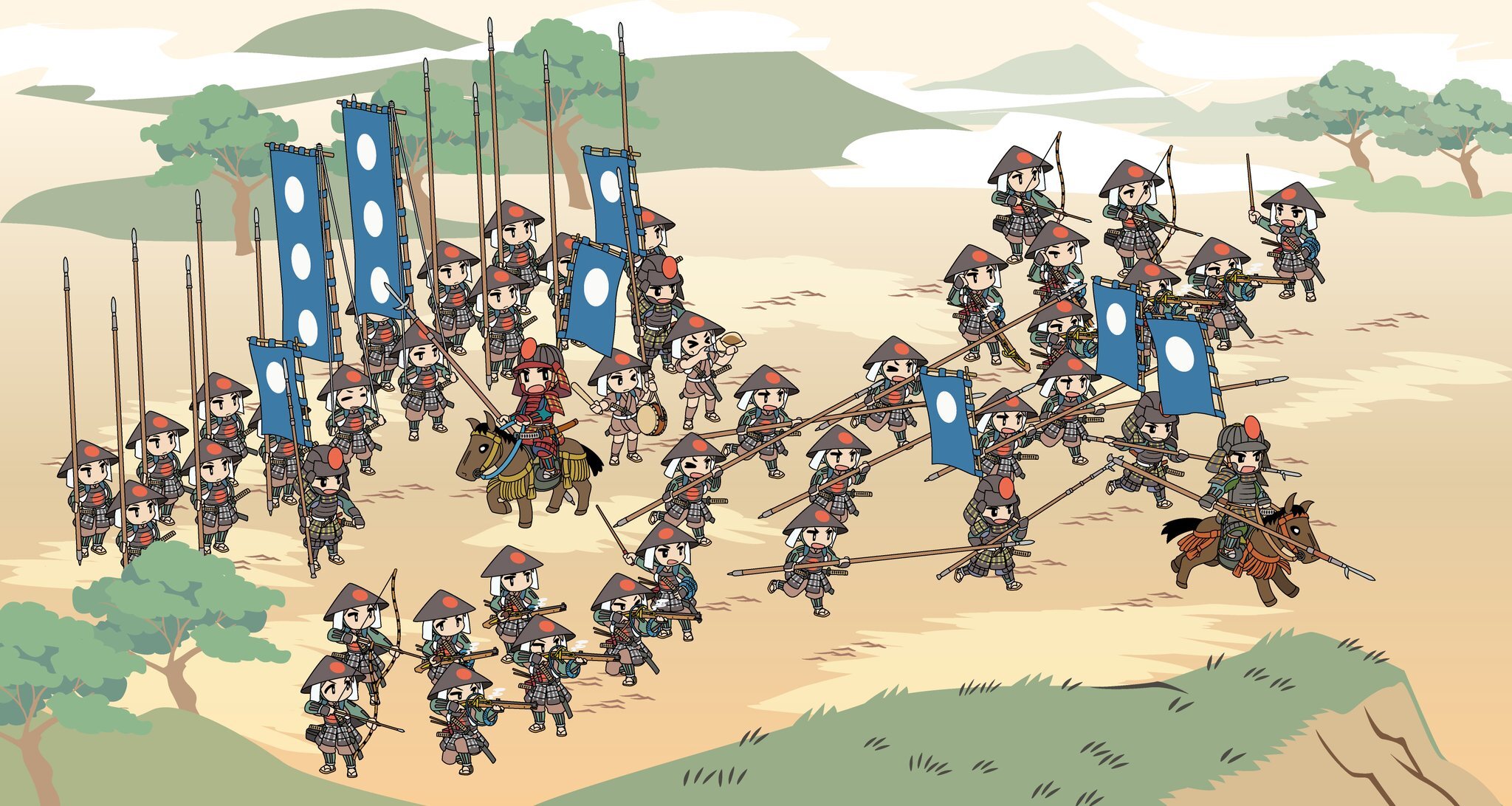 일본 사무라이 및 왜구 그림 - 밀덕당 - THIS IS TOTAL WAR