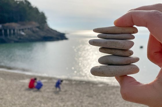 바다섬 이미지