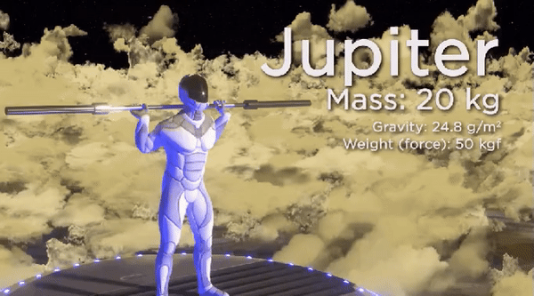 지구에서 50kg 스쿼트 할 수 있는 사람이 다른 행성에서는 몇kg이나 할 수 있을까 | 인스티즈