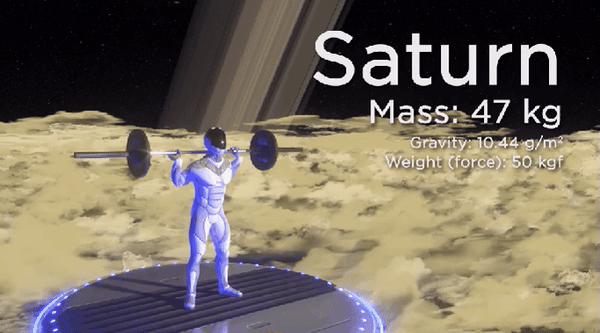 지구에서 50kg 스쿼트 할 수 있는 사람이 다른 행성에서는 몇kg이나 할 수 있을까 | 인스티즈