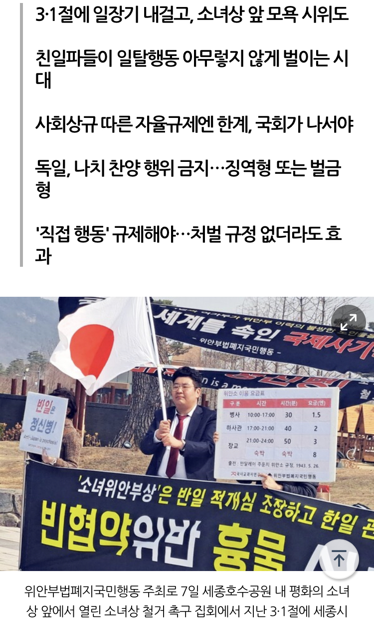 '일제 찬양금지법' 도입할 때 왔다…'사상' 아닌 '행위' 규제 | 인스티즈