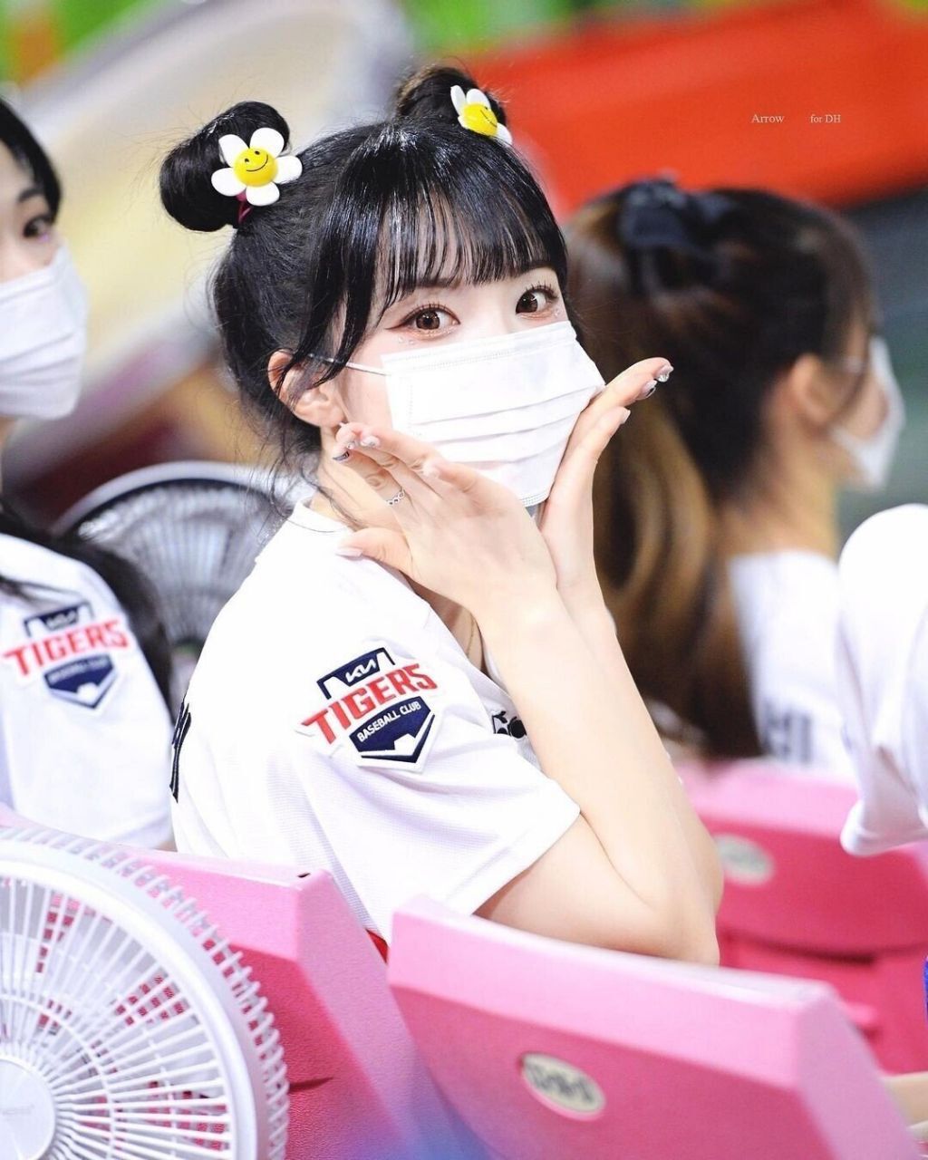 마스크를 쓸때와 벗었을때 반전있는 이다혜 치어리더 | 인스티즈