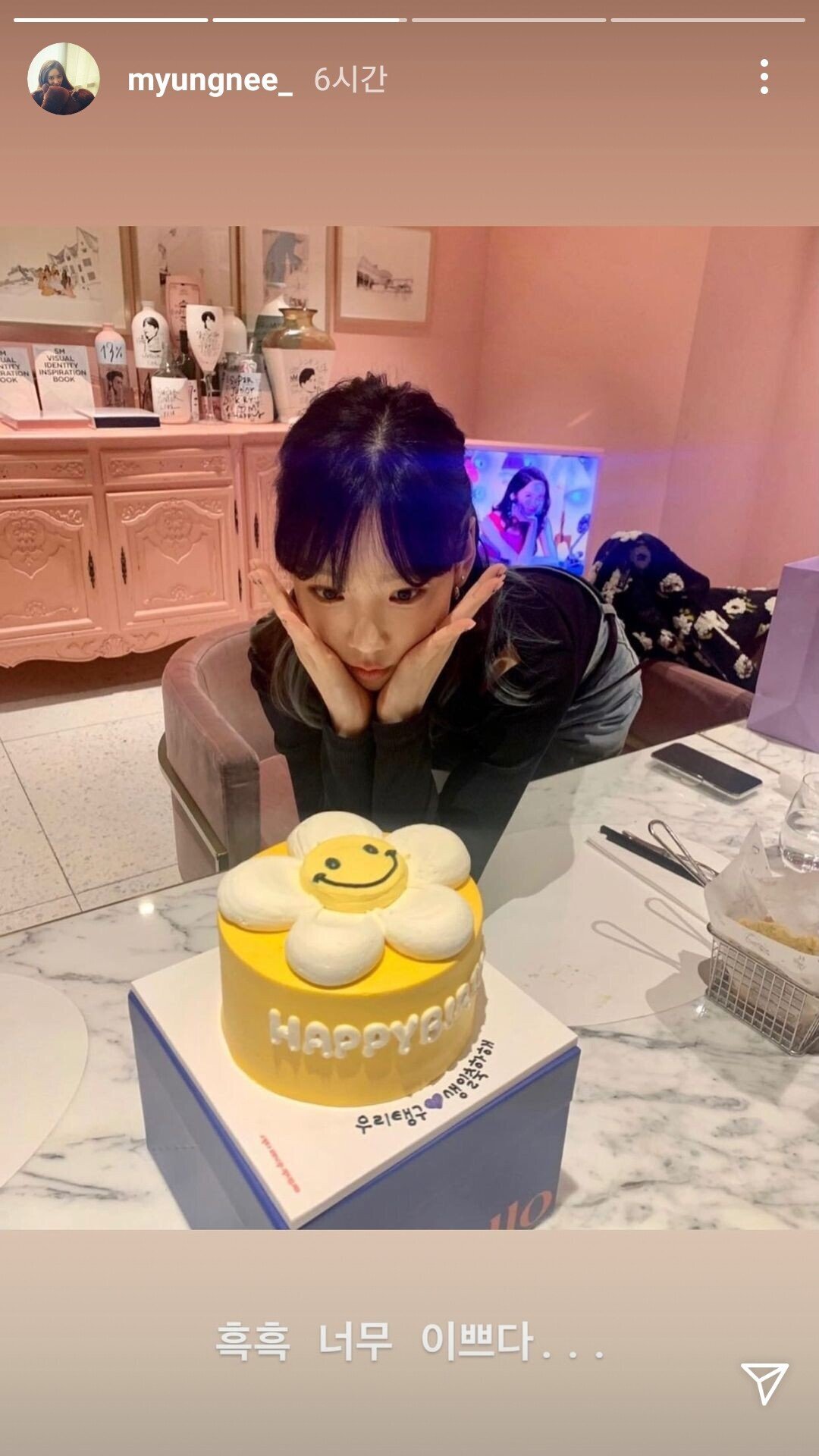 도레미마켓에 나온 태연 보고 인스타에 주접 짤 올리면서 폭주하는 어느 태연 덕후 | 인스티즈