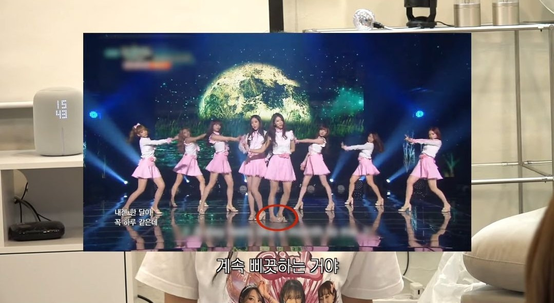 러블리즈 미주가 무대중에 발목인대 파열되고 회사한테 들었던 말 .jpg | 인스티즈