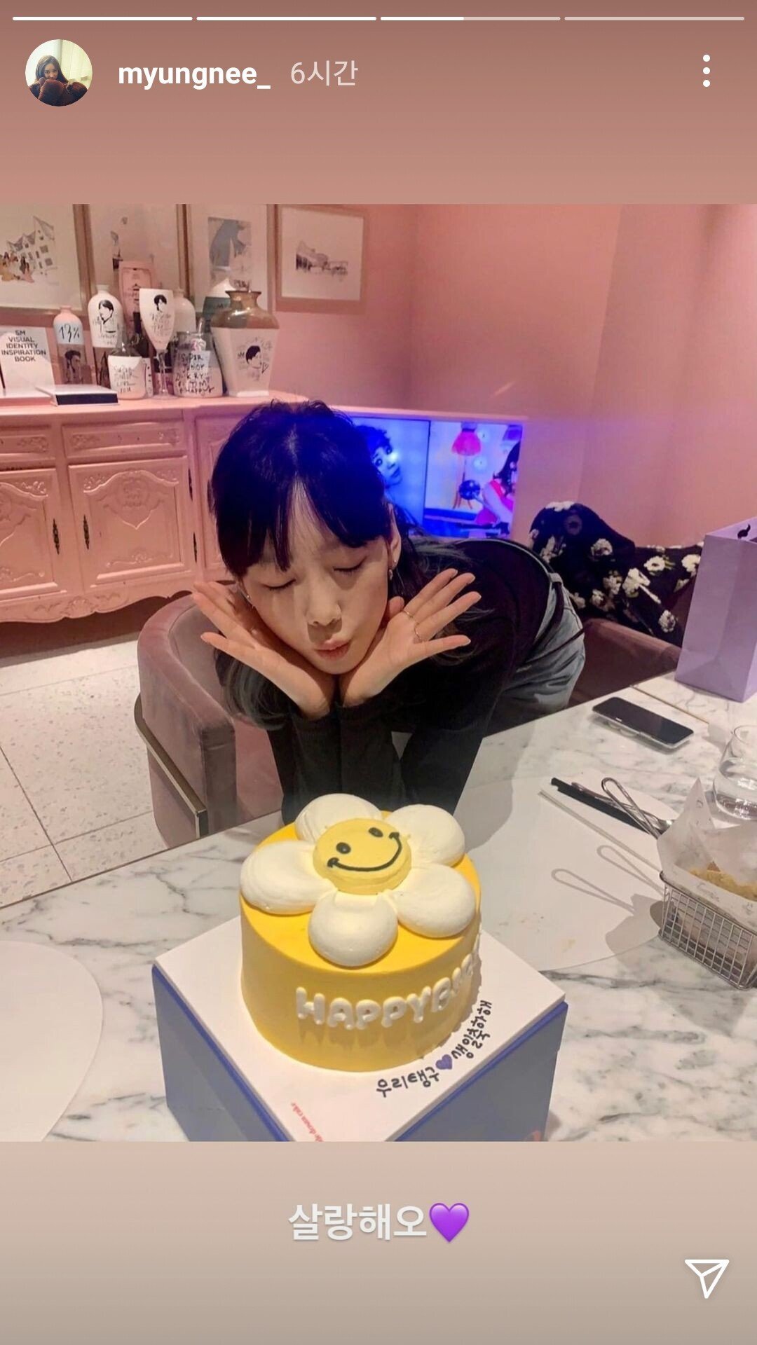 도레미마켓에 나온 태연 보고 인스타에 주접 짤 올리면서 폭주하는 어느 태연 덕후 | 인스티즈