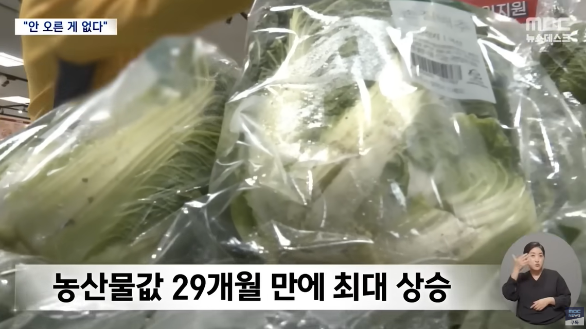 "어떻게 먹고 살아 너무 비싸" 10월부터 물가 잡힌다더니.. [뉴스.zip/MBC뉴스] | 인스티즈