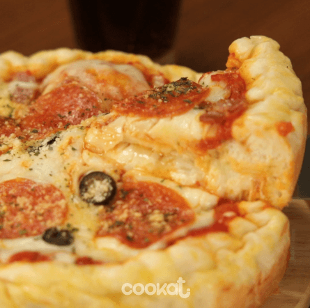 전기밥솥으로 만드는 시카고 피자 | 인스티즈