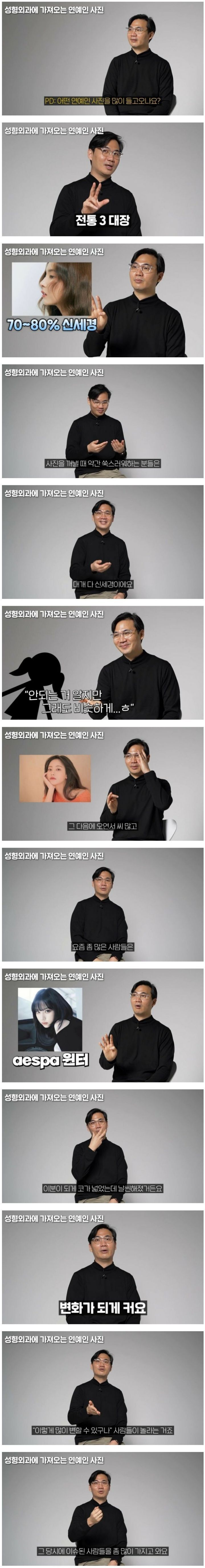 요즘 사람들이 성형외과에 많이 들고 온다는 연예인 사진들.jpg | 인스티즈
