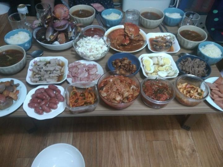 손이 크신 어느 어머님 밥상 수준 | 인스티즈