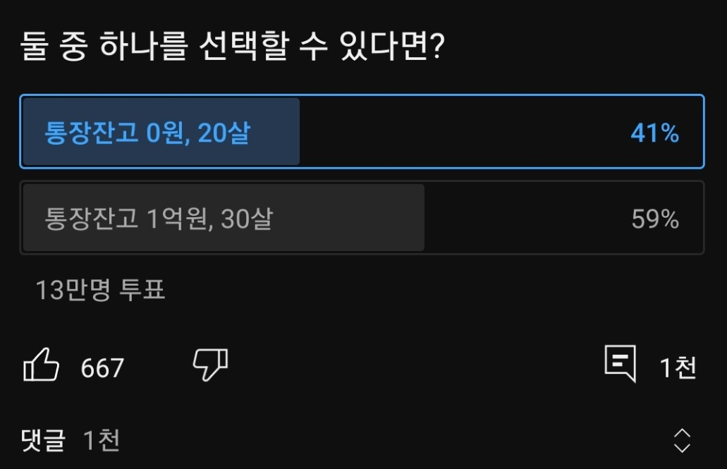 20살 0원 VS 30살 1억 | 인스티즈