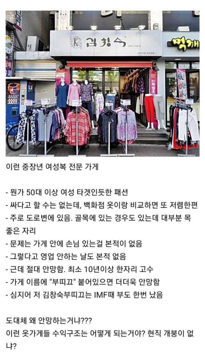 왜 안 망하는지 궁금한 자영업 | 인스티즈