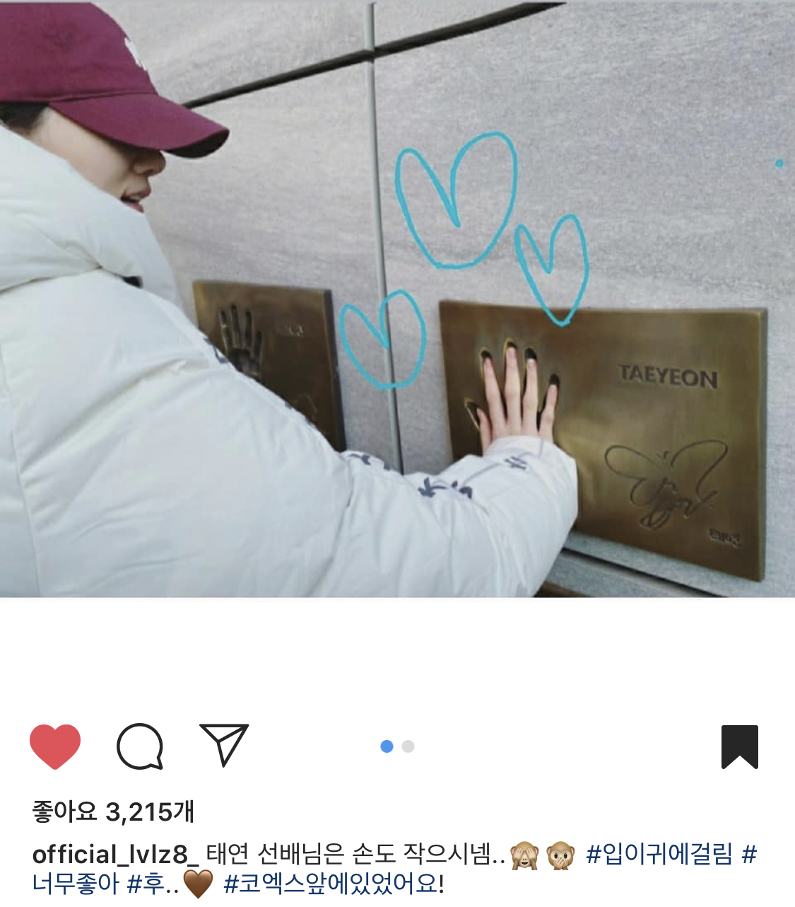 도레미마켓에 나온 태연 보고 인스타에 주접 짤 올리면서 폭주하는 어느 태연 덕후 | 인스티즈