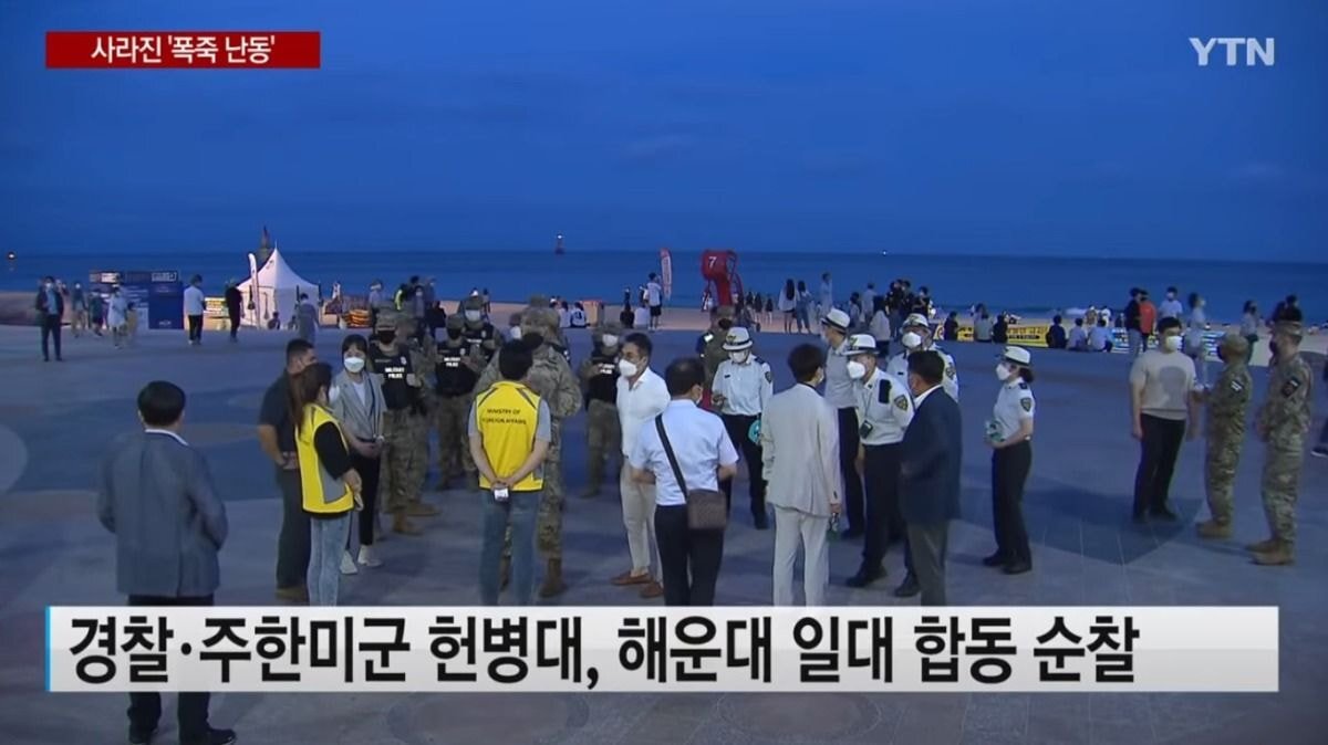 최근 해운대에서 외국인들의 폭죽깽판이 없었던 이유.jpg | 인스티즈