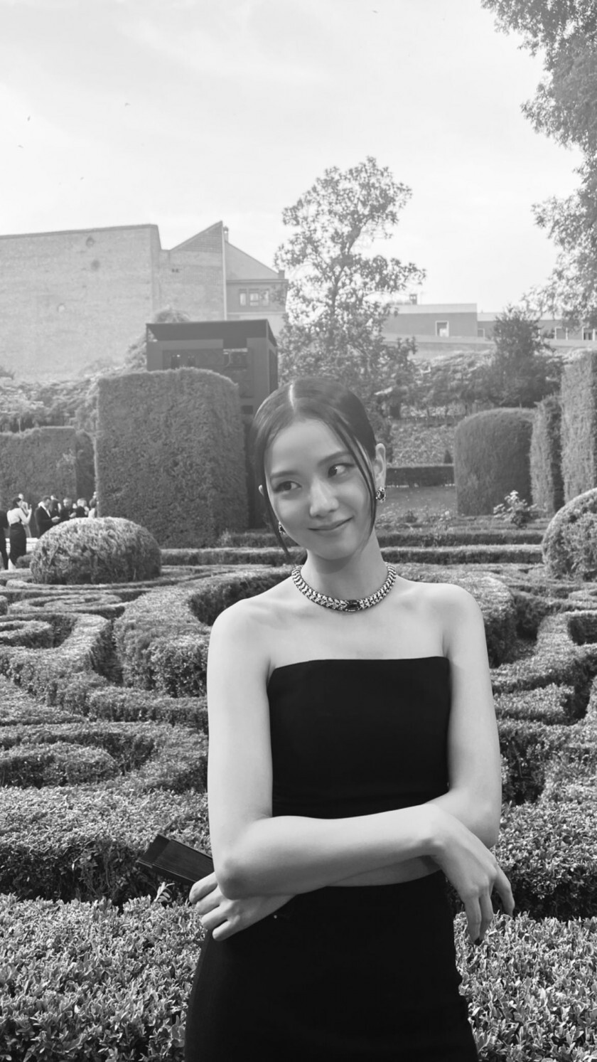 블랙 원피스 블랙핑크 지수 | 인스티즈