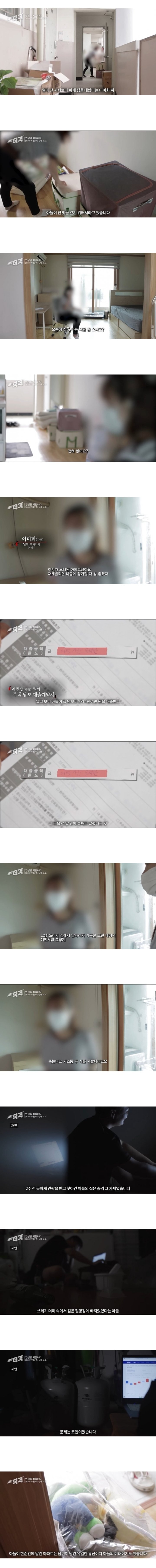 엄마 몰래 집대출 받아 코인에 몰빵한 아들의 최후 - 엽기사진실 - 이종격투기