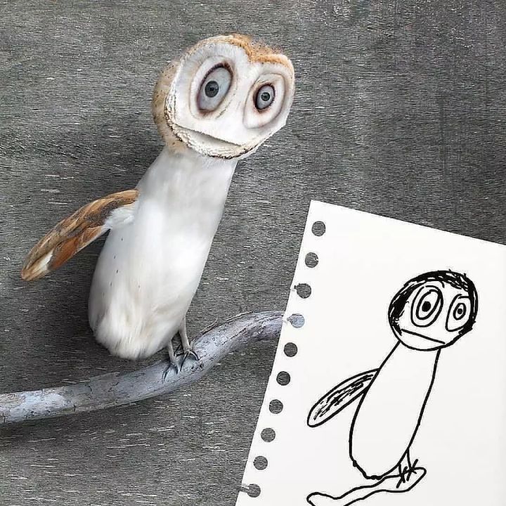 아이가 그린 그림 실사화 | 인스티즈