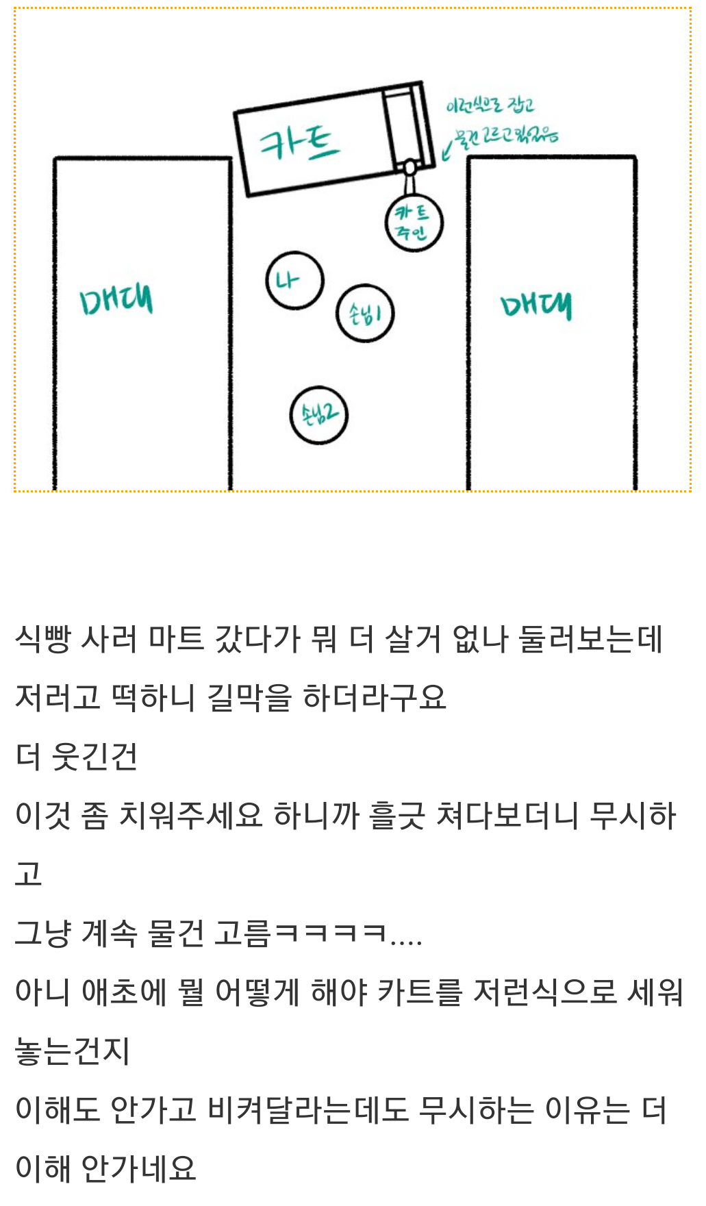 마트에서 은근히 짜증나는것 | 인스티즈
