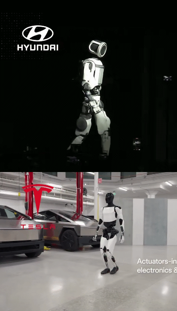 현대 VS 테슬라 로봇 전쟁 | 인스티즈