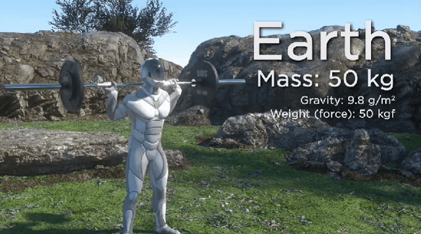 지구에서 50kg 스쿼트 할 수 있는 사람이 다른 행성에서는 몇kg이나 할 수 있을까 | 인스티즈