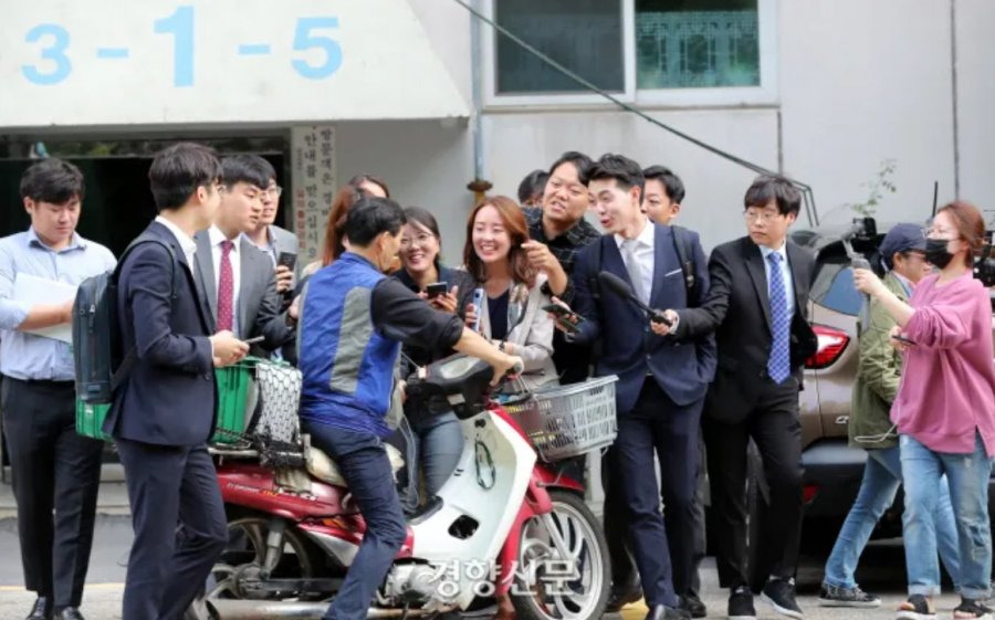 한강 집 앞에서 뻗치기 시전한 채널A | 인스티즈