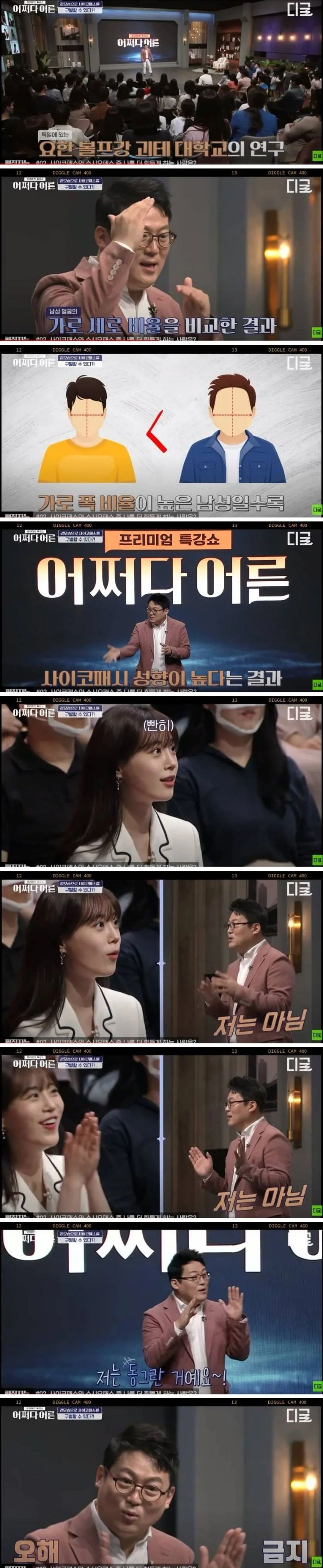 싸이코패스 성향이 강한 얼굴 | 인스티즈