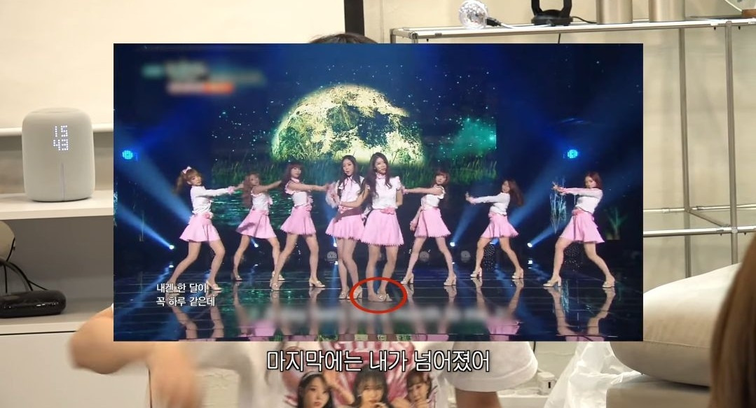 러블리즈 미주가 무대중에 발목인대 파열되고 회사한테 들었던 말 .jpg | 인스티즈