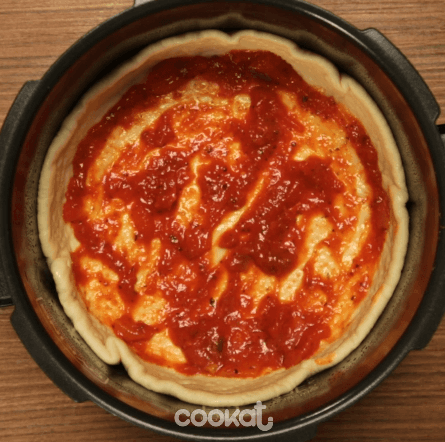 전기밥솥으로 만드는 시카고 피자 | 인스티즈