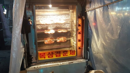 트럭에서 파는 목삼겹 훈제 바베큐 | 인스티즈