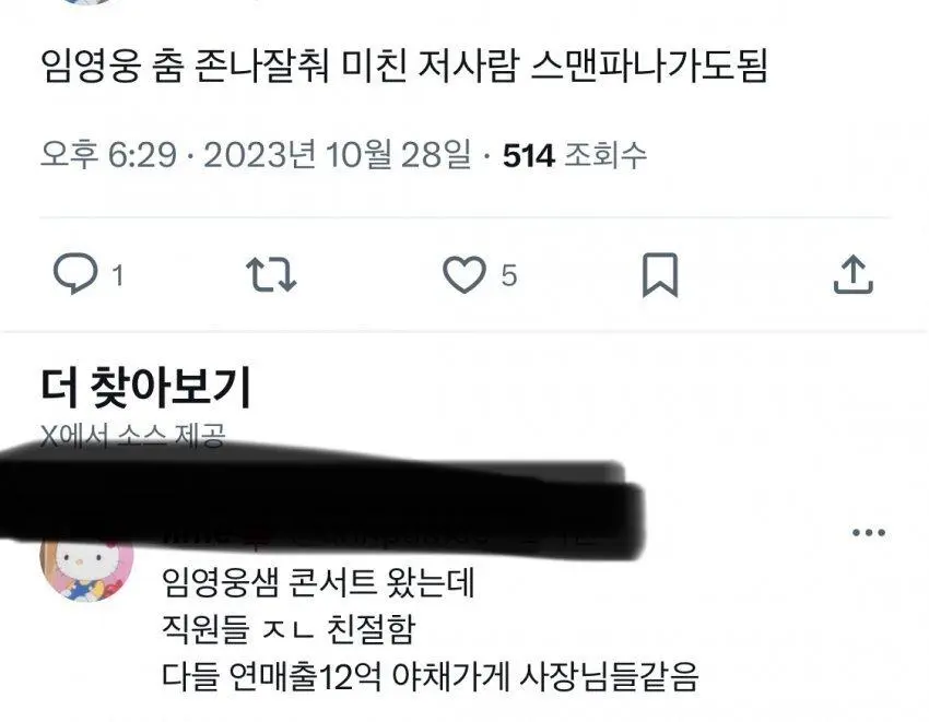 임영웅 콘서트에 충격먹은 아이돌 팬들 | 인스티즈