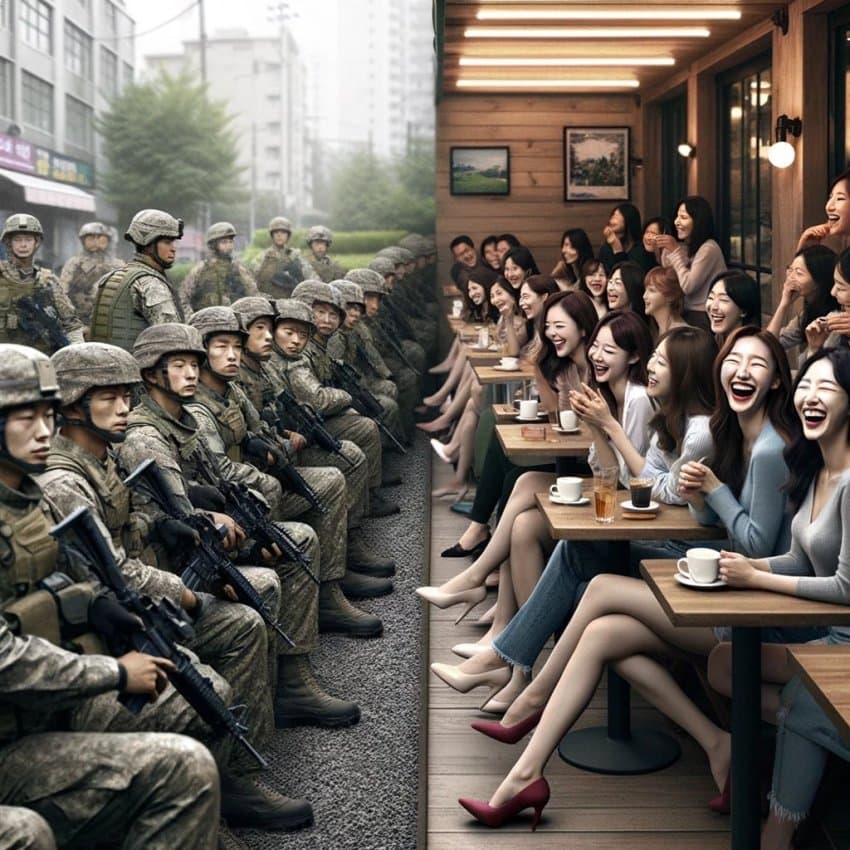 AI가 그린 20대 초반 한국 남녀의 삶.jpg | 인스티즈