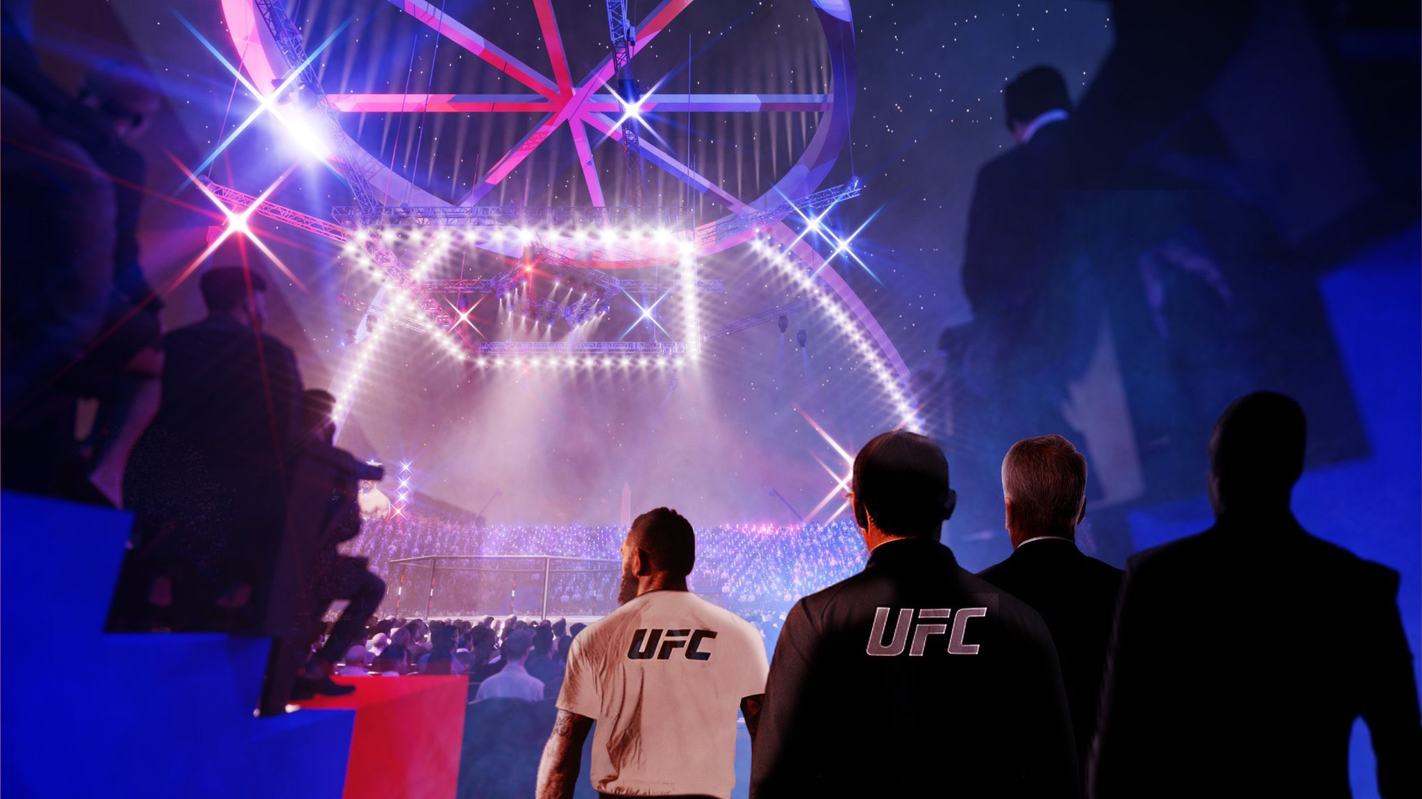 UFC 백악관 이벤트 공식 렌더링 이미지 공개 - 사진/프로필 - 이종격투기 UFC 백악관 이벤트 공식 렌더링 이미지 공개