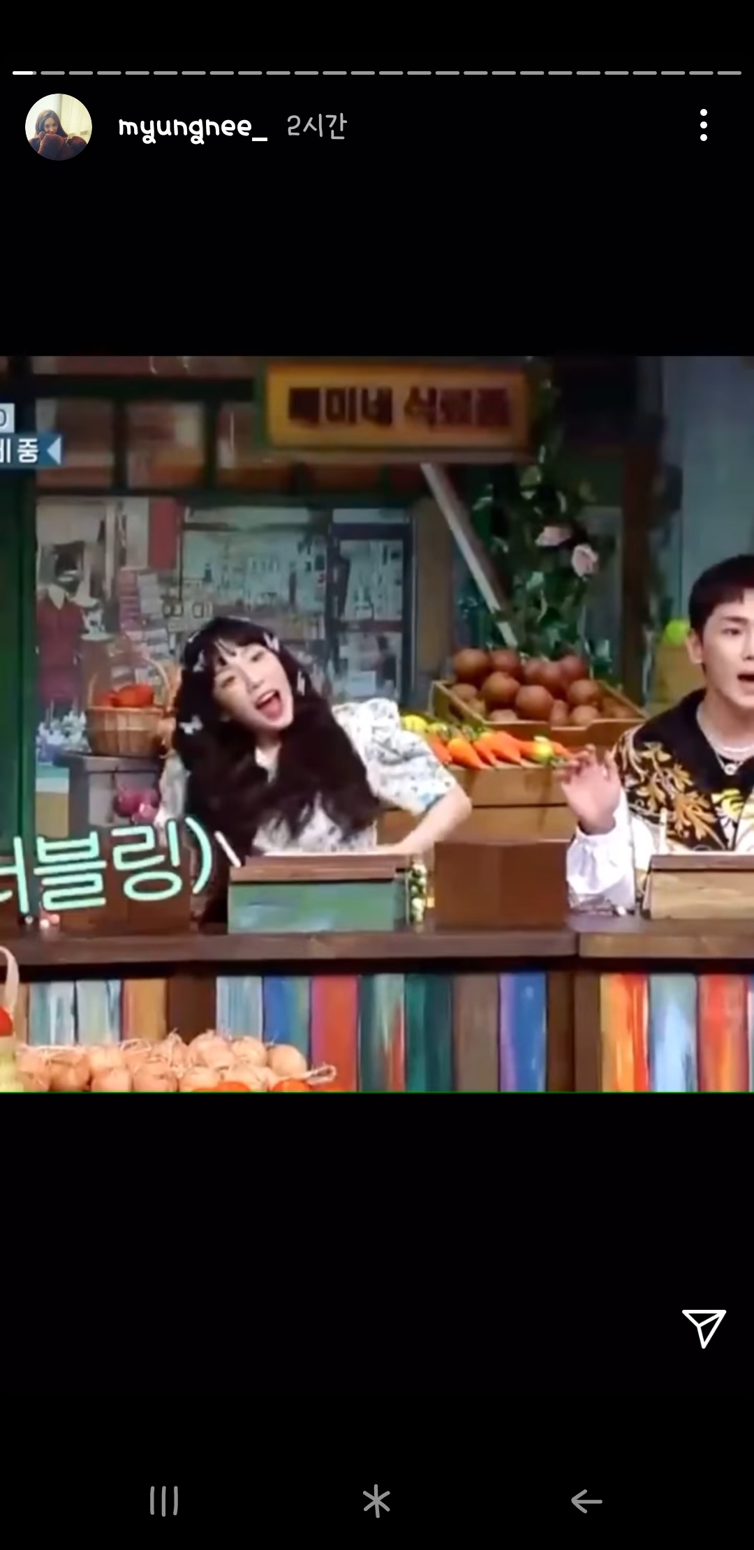 도레미마켓에 나온 태연 보고 인스타에 주접 짤 올리면서 폭주하는 어느 태연 덕후 | 인스티즈