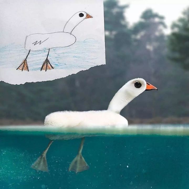아이가 그린 그림 실사화 | 인스티즈