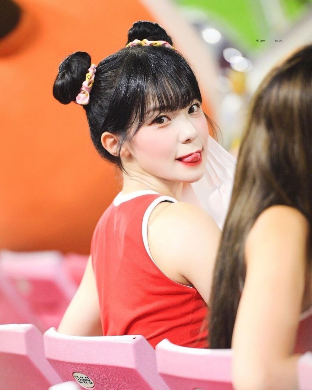 마스크를 쓸때와 벗었을때 반전있는 이다혜 치어리더 | 인스티즈