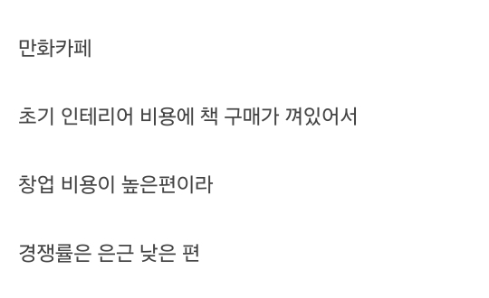 은근 안 망한다는 폐업률 낮은 카페 | 인스티즈