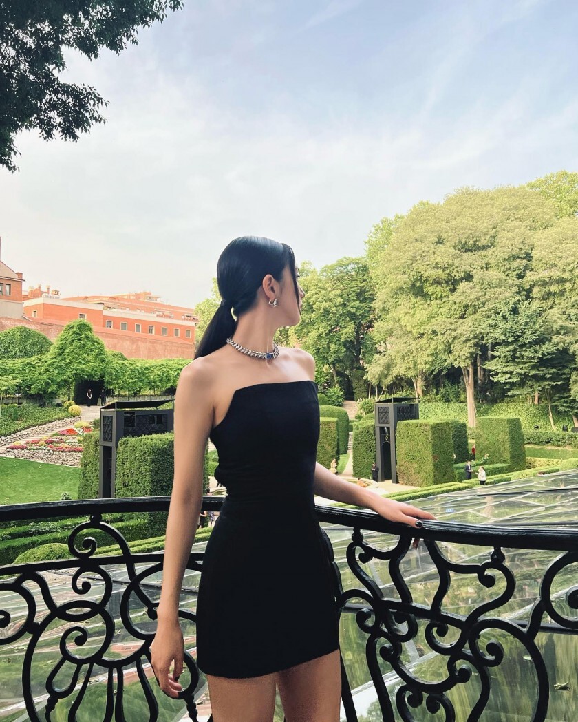 블랙 원피스 블랙핑크 지수 | 인스티즈