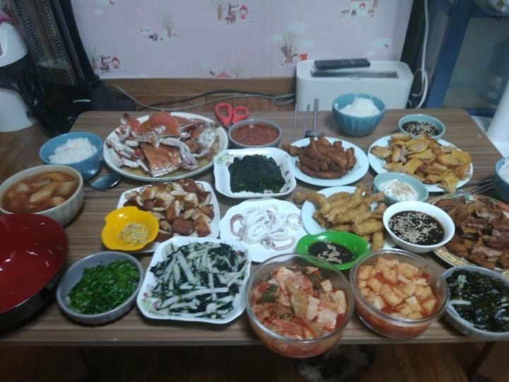 손이 크신 어느 어머님 밥상 수준 | 인스티즈