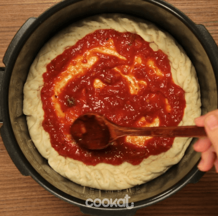 전기밥솥으로 만드는 시카고 피자 | 인스티즈