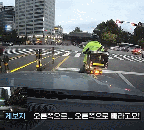 사이렌을 그렇게 울리는데 안비켜줌 | 인스티즈