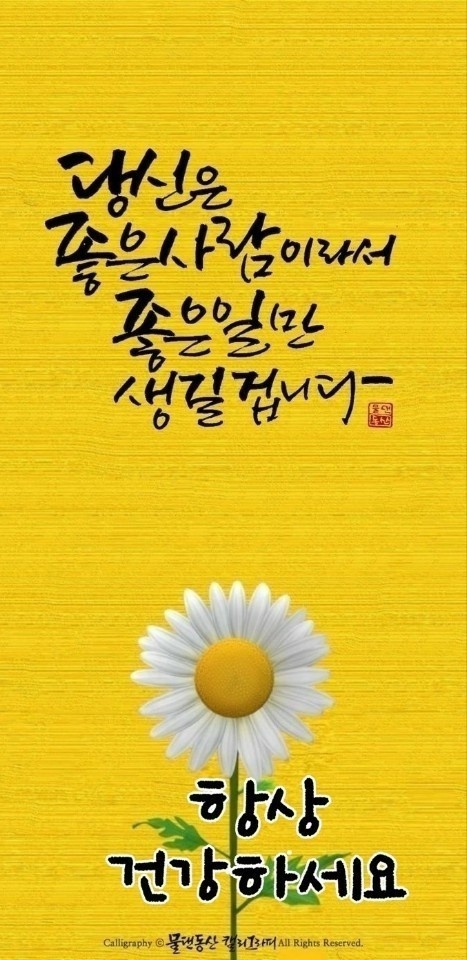 힘내시게 이미지