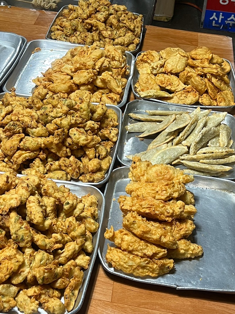 시장튀김 이미지